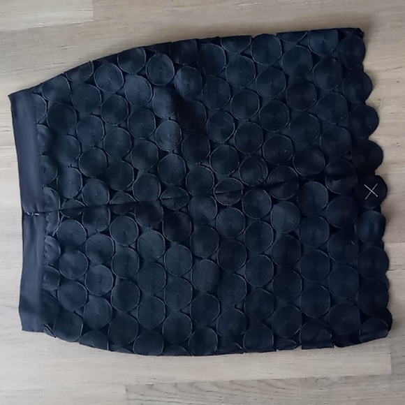 COPY - Ann Taylor factory classy navy blue skirt size 4 - Picture 3 of 12